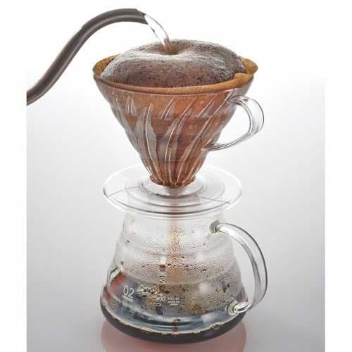 Transparant V60 Dripper 1-4Cups + FREE saringan & coffee spoon 2060 - Image 3