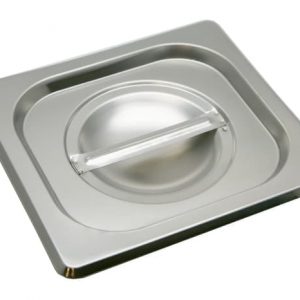 Tutup Food pan prasmanan Stainless ukuran 1/6