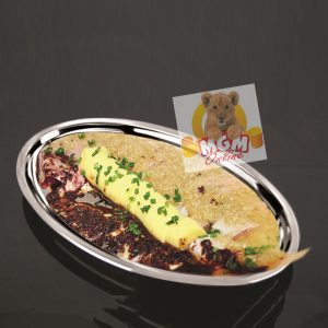 Piring Oval Stainless 28CM TEBAL - Piring stainless oval