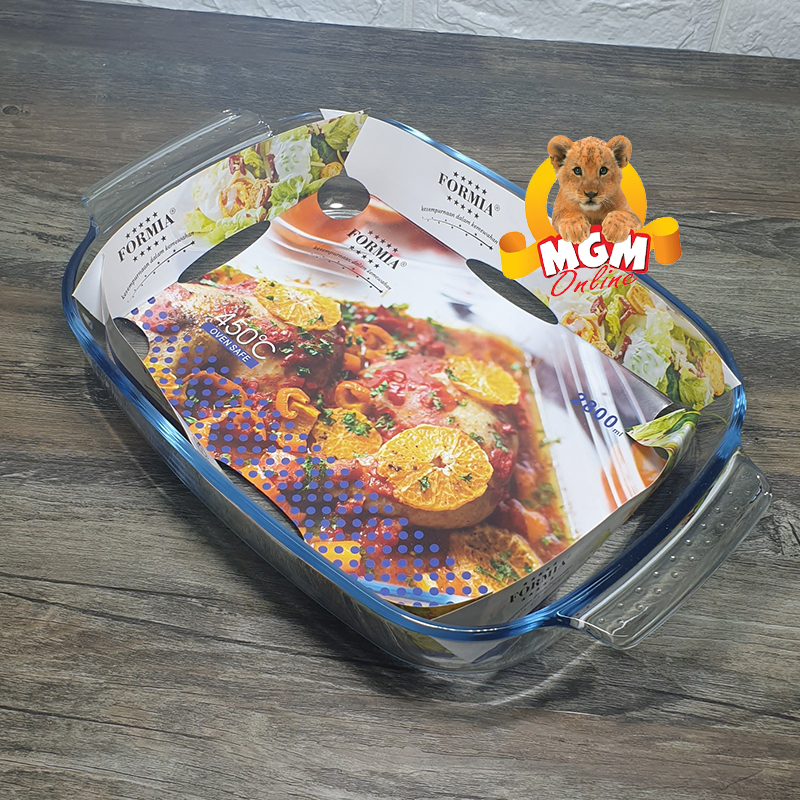 Formia Loyang Kaca Segi panjang 2.8L Bake and Serve OVEN SAFE - Image 4