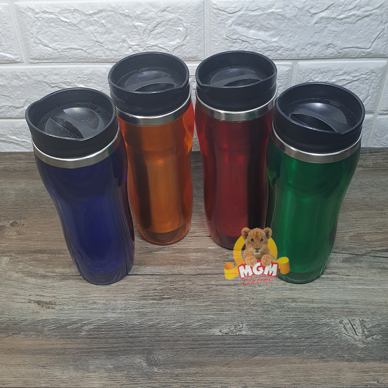 Tumbler Kantor stainless Tinggi Warna 420ml - POLOS - Image 3