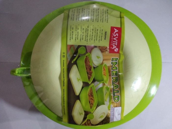 Mangkok Saji bulat ukuran 2.0L Asvita dengan tutup - Image 3