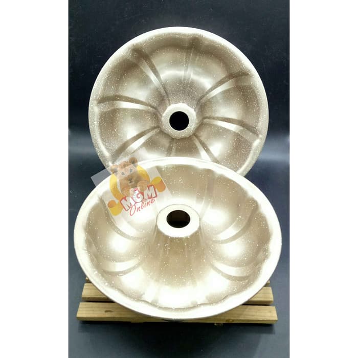 Loyang tulban Teflon 24cm anti lengket cetakan kue bolu dan agar 2615 - Image 5