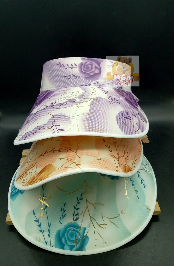 Topi olahraga Wanita Topi lari - Topi Jalan Santai - Topi Bunga visor - Image 4