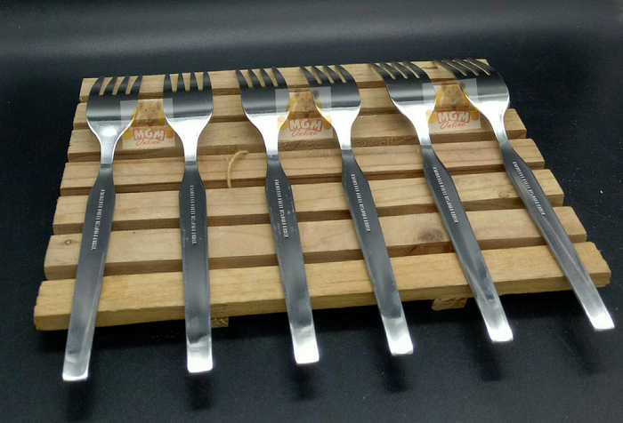 Garpu Makan Catering Stainless Steel per 6pc - Sendok Makan Tebal - Image 3