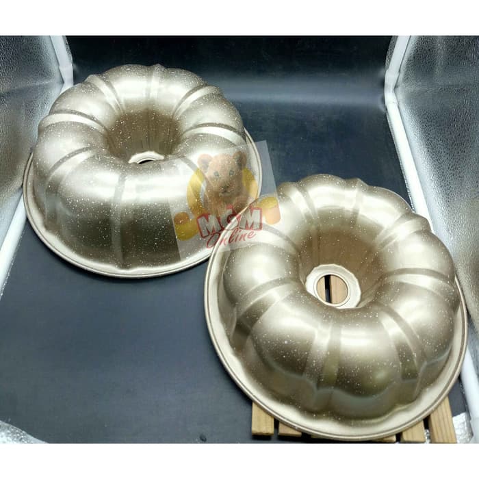 Loyang tulban Teflon 24cm anti lengket cetakan kue bolu dan agar 2615 - Image 4