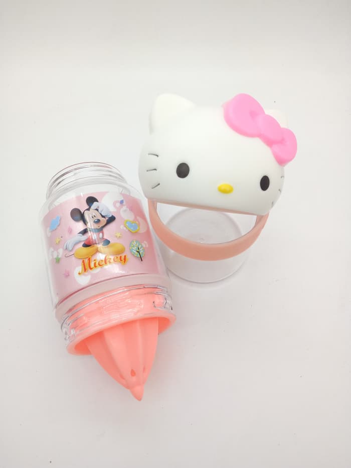 Kid Zinger Botol Air Anak Infuse Kepala Hello Kitty BPA FREE - Image 3