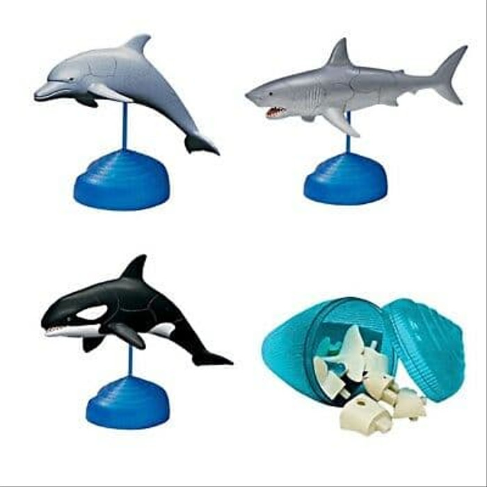 Puzzle 4D Surprise Egg Puzzle 4D Dinosaurs / Animal / Fish 4 dimensi - Image 2