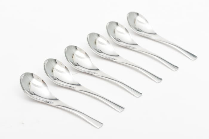 Sendok bebek Capodimonteno isi 6 pcs / Sendok Bebek ketebalan 2.5mm - Image 5