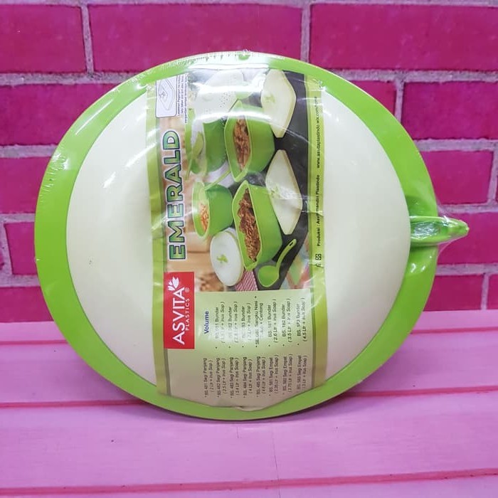Mangkok Saji bulat ukuran 2.0L Asvita dengan tutup - Image 5
