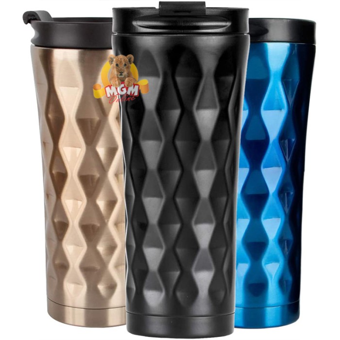Livelit Termos air vaccum warna 500ml Travel Coffee Mug Stainless - Image 5