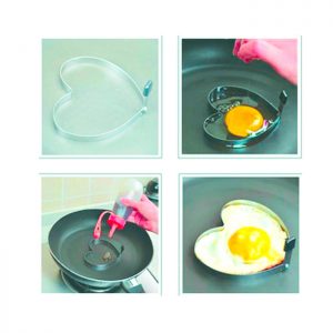 Cetakan Telur Mata Sapi / Telur Dadar / Omelet / Pancake Stainless