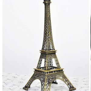 15 CM Eiffel tower Pajangan Miniatur eiffel Paris ( France / Prancis )