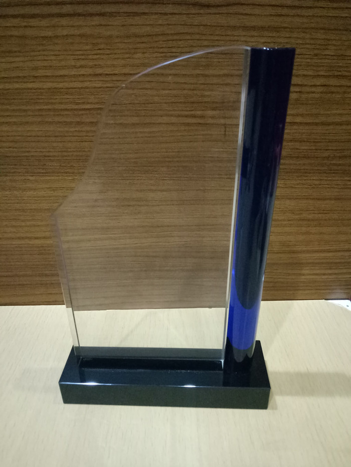 C810 Plakat kristal / Trophy Crystal kaca / Piala Golf / Piala Dunia - Image 4