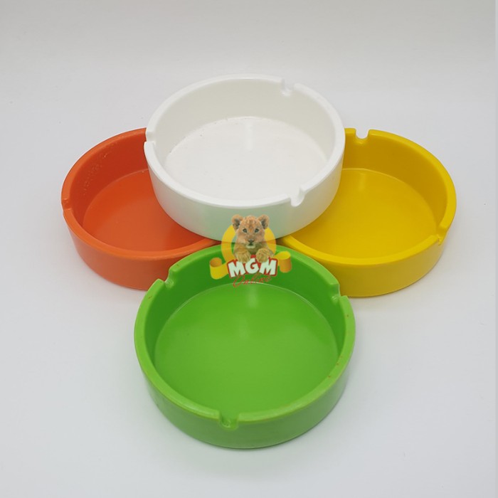 Asbak Melamine BULAT TEBAL ukuran 11CM Ashtray Asbak puntung - Image 2