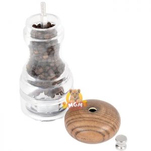 PREMIUM Akrylic Gilingan Lada Merica Salt Pepper Manual Grinder 6inch