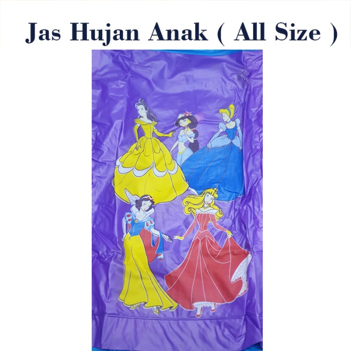 Jas hujan anak-anak ALL SIZE baju hujan anak anak jas hujan sekolah - Image 3