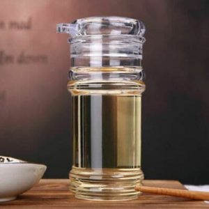 akrylic tempat kecap acrylic soy pot 130ml tempat kecap akrylik 4.75"