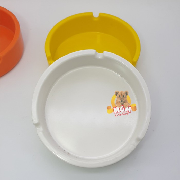 Asbak Melamine BULAT TEBAL ukuran 11CM Ashtray Asbak puntung - Image 4