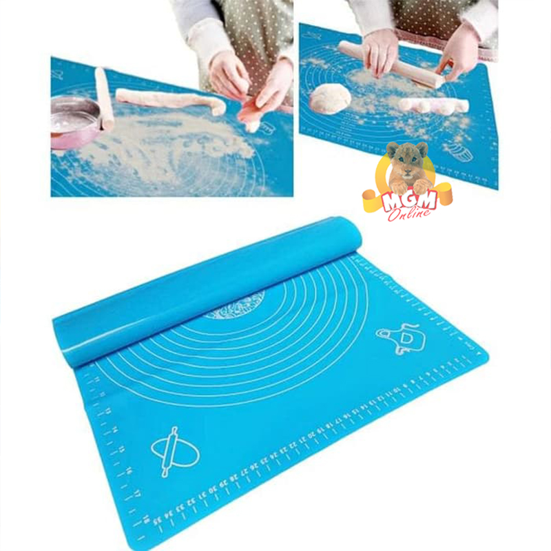 Alas silikon untuk mengukur adonaan kue dan cetakan roti ukuran 45x65cm - Image 3