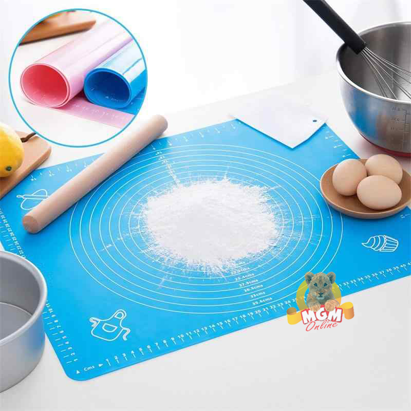 Alas silikon untuk mengukur adonaan kue dan cetakan roti ukuran 50x70cm - Image 2
