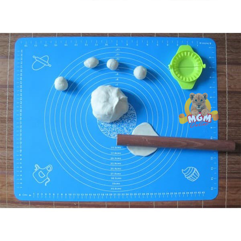 Alas silikon untuk mengukur adonaan kue dan cetakan roti ukuran 70x70cm - Image 3