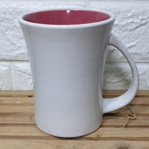 gelas mug 2tone Langsing 310ml - mug keramik model Langsing warna