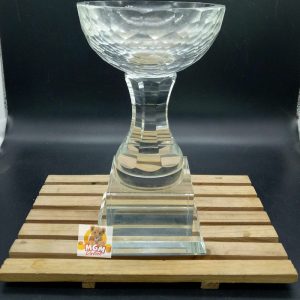 G50 Plakat kristal / Trophy Crystal kaca / Piala Golf / Piala Dunia