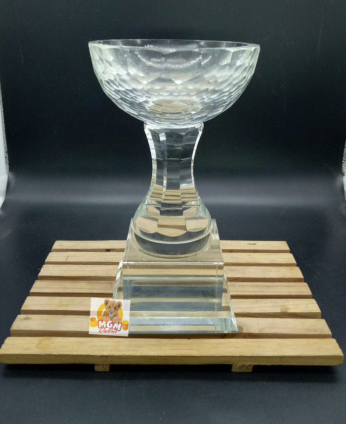 G50 Plakat kristal / Trophy Crystal kaca / Piala Golf / Piala Dunia