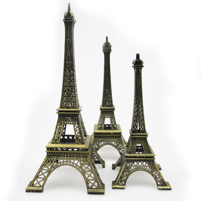 32 CM Eiffel tower Pajangan Miniatur eiffel Paris ( France / Prancis ) - Image 2