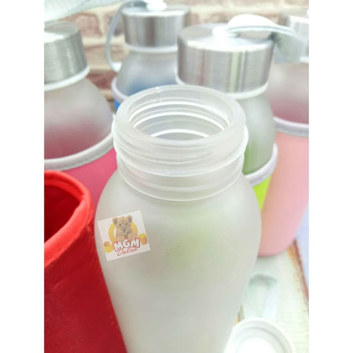 420ml botol kaca DOVE / Botol kaca buram + FREE SARUNG busa - Image 2