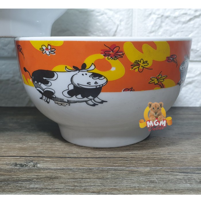 Mangkok dalam mangkok soup 13.5cm MOTIF mangkok kuah keramik 5inch - Image 4