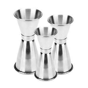 jigger stainless 25cc 44cc gelas ukur gelas takar Bar measuring cup L - Image 4