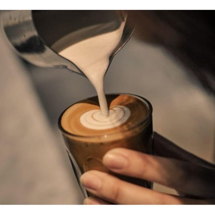 Milk Jug stainless steel 600ml Latte art jug dengan garis ukur - Image 2