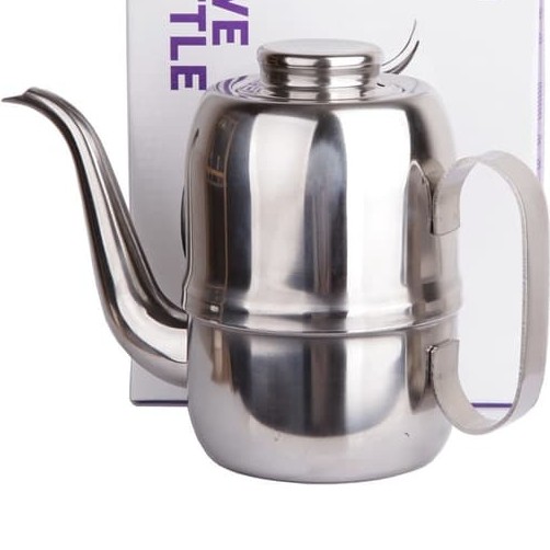 Olive kettle 18oz Teko minyak zaitun Kettle Gooseneck Olive Oil 540ml - Image 4
