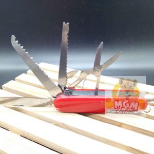 Pisau lipat 13 macam / 13pc Swiss Army knife Polos