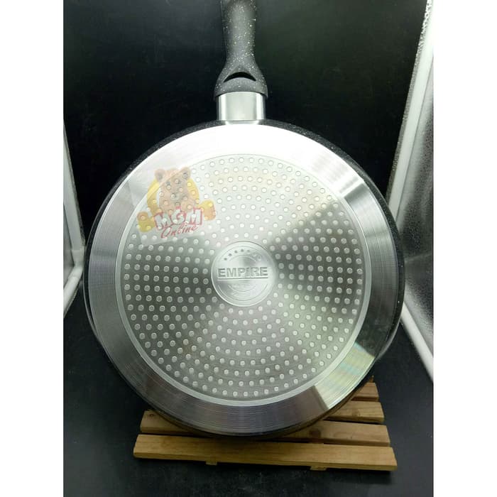 Marbel Frypan 28CM Soft-stone Coating dgn Tutup kaca ANTI LENGKET 2644 - Image 5