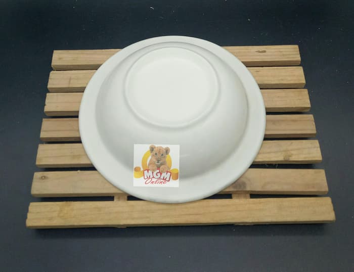 Mangkok Bubur dengan Bibir 6inch - Mangkok Keramik 6inch atau 15CM G117