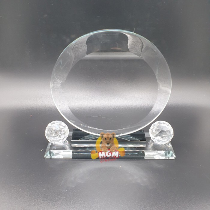 P81-L Plakat kristal Trophy Crystal tropi Golf Piala Dunia tinggi 20CM - Image 3