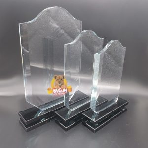 P83-L Plakat kristal Trophy Crystal tropi Golf Piala Dunia tinggi 25CM