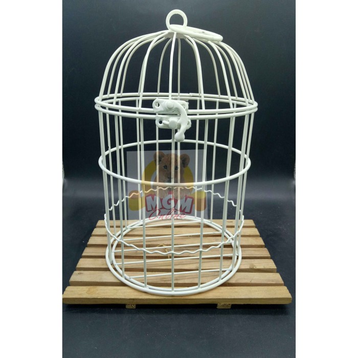 IMPORT Sangkar Burung Dekor Set 4pc / Seserahan Sangkar TEBAL BB1752 - Image 4