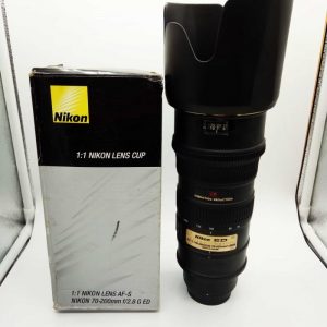 Termos Lensa Tumbler Air Panas Dingin Vaccum Nikon Lens AF-s 70-200MM