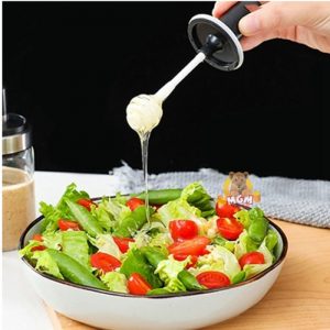 Botol Madu Kaca dengan SENDOK Glass seasoning jar Tempat madu bumbu