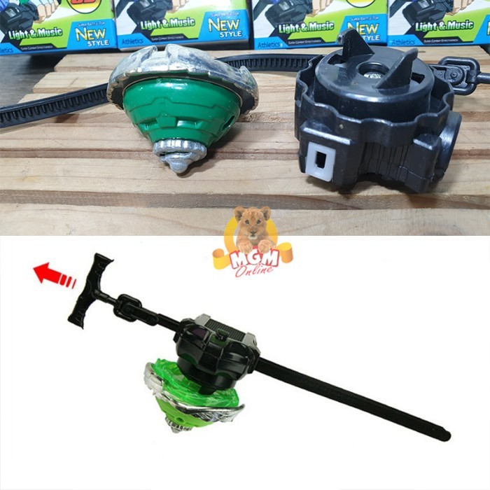 DOUBLE Gangsing LAMPU BeyBlade Gasing dengan lampu TORNADO Speed Top - Image 5