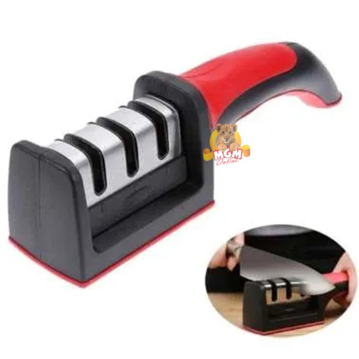 Pengasah Asahan Pisau Alat Pengasah Pisau & Gunting Cortex 3in1
