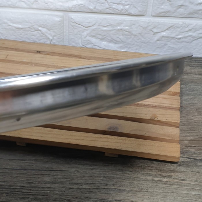 Nampan stainless Bulat 25cm anti pecah stainless steel TEBAL - Image 4