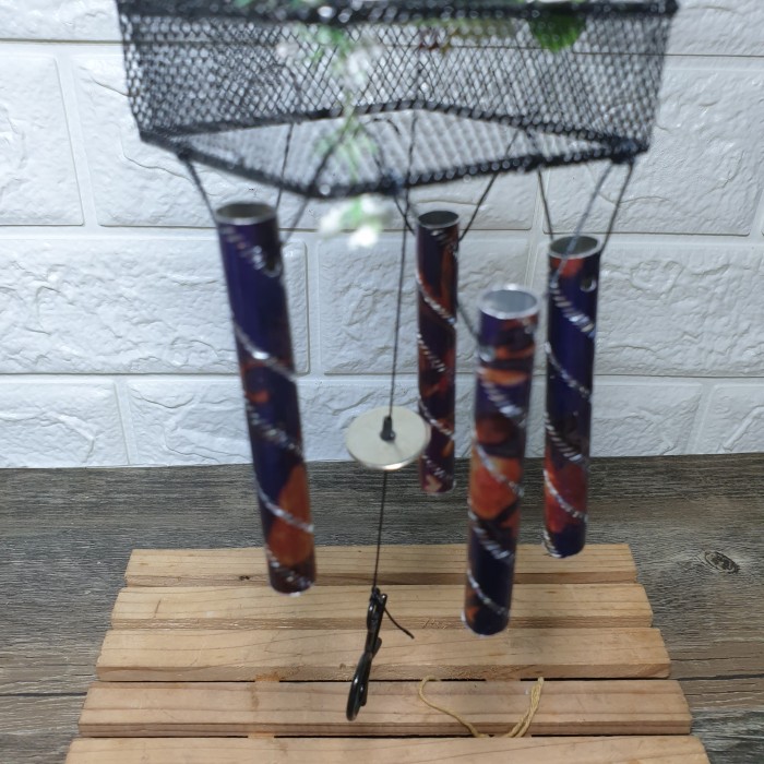 Lonceng Angin burung sangkar Wind Chime Batang Genta Angin sepoi-sepoi - Image 4