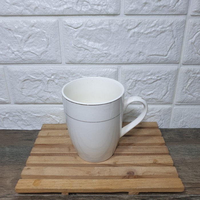 Mug Keramik andante Lis Emas 400ml - Mug kopi Keramik POLOS 400ml mug - Image 4