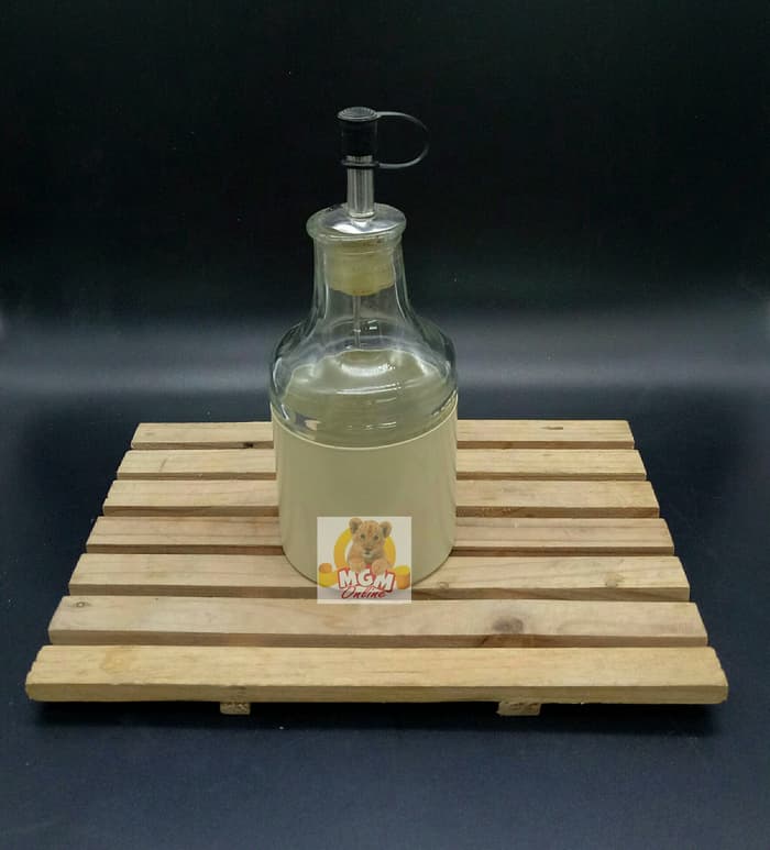 Botol minyak zaitun Botol kecap dengan Pourer dengan Tutup 7682C - Image 5