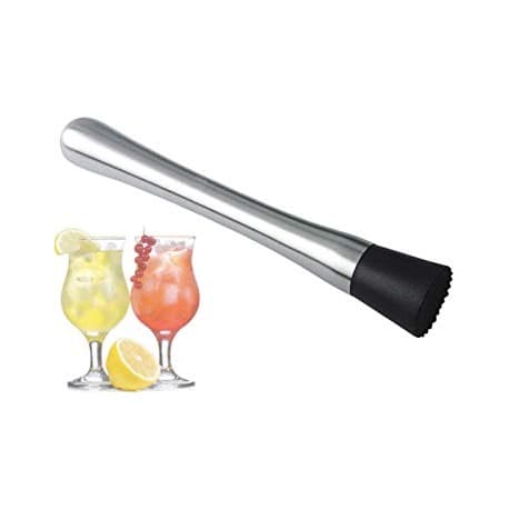 Cocktail Muddler Stainless Steel Bar ice smasher Barware Drink Mojito - Image 5